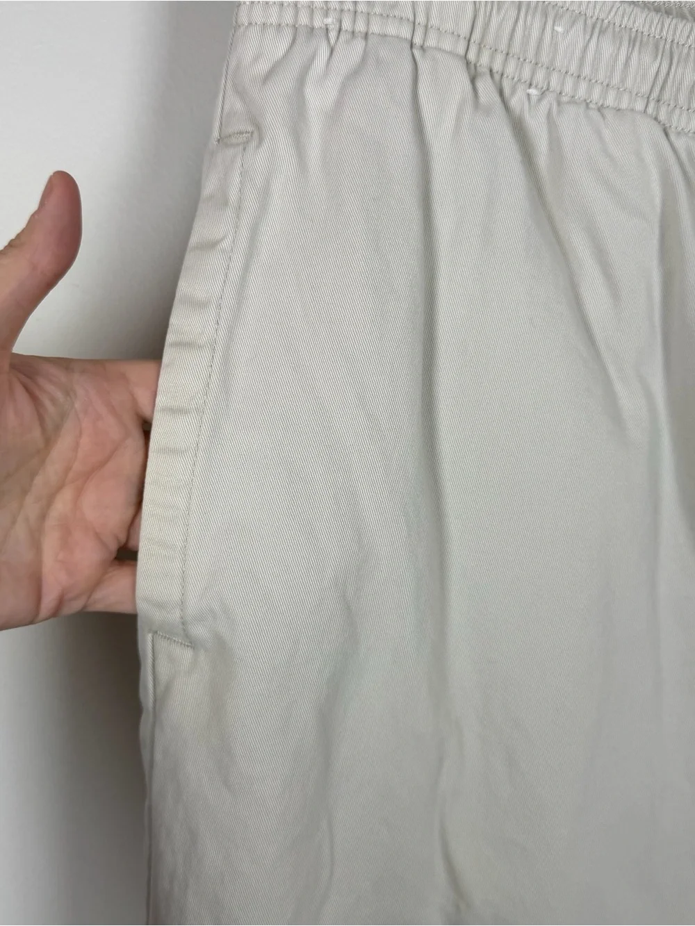 Vintage Polo Ralph Lauren Light Khaki Tan Chinos Cotton Baggy Stretchy Waist XL